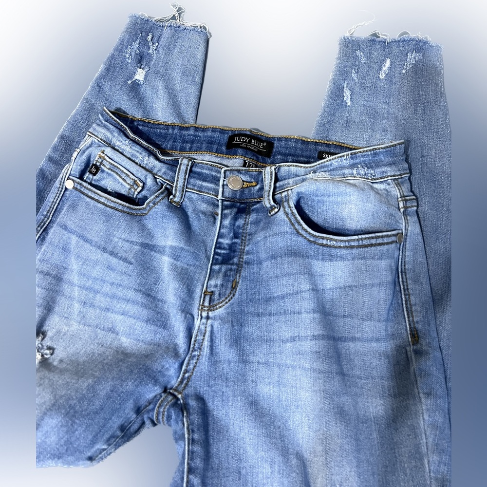 Light blue Skinny Judy blues